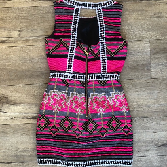 New Milly Pink Mini Dress - Picture 2 of 4